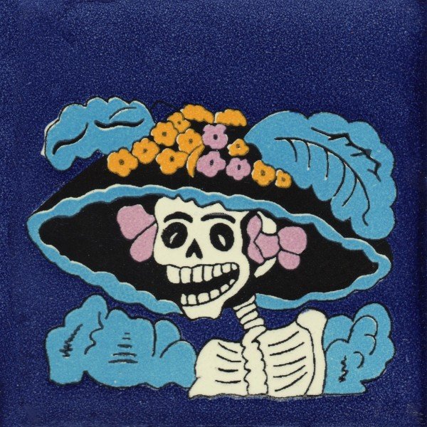 Ceramic Frost Proof Tile Catrina Azul